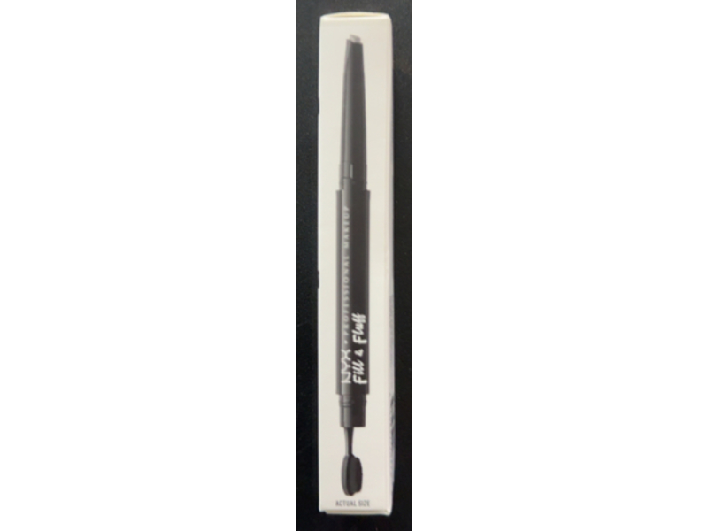 NYX Professional Makeup Fill & Fluff Eyebrow Pomade Pencil, 09 Clear, 0.007 oz/0.2 g