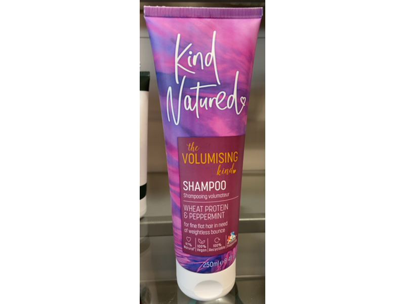 Kind Natured The Volumising Kind Shampoo, Wheat Protein & Peppermint, 8.4 fl oz/250 mL