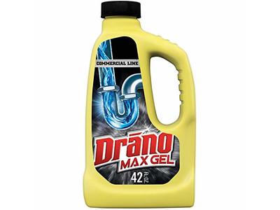 Drano Max Gel Drain Clog Remover, Commercial Line, 42 fl oz/1.2 L