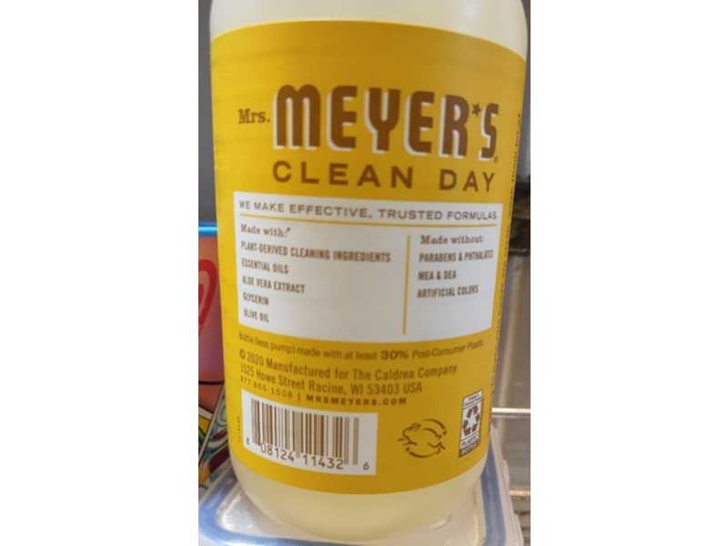 Mrs. Meyer's Clean Day Hand Soap, Daisy Scent, 12.5 fl oz/370mL