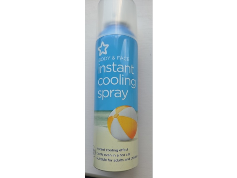 Superdrug Body & Face Instant Cooling Spray, 200 mL