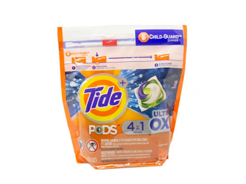 Tide Pods Ultra OXI 4 In 1 Laundry Detergent, 15 oz/446 g, 15 Count