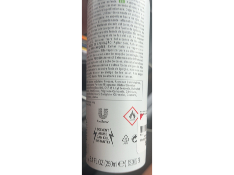 Dove Go Fresh Moisturising Cream, Cucumber & green, 8.5oz/250 mL