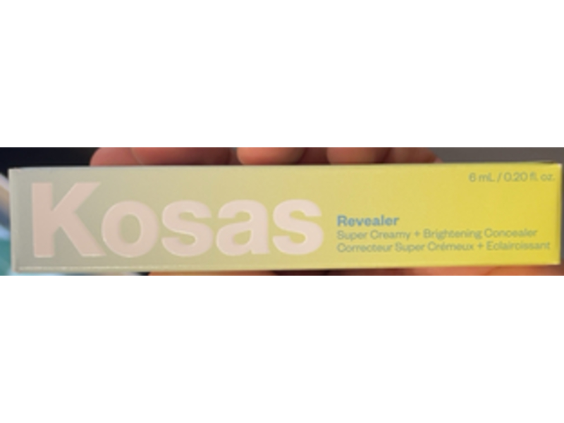 Kosas Revealer Super Creamy + Brightening Concealer, Tone 7 N, 0.20 fl oz/6 mL