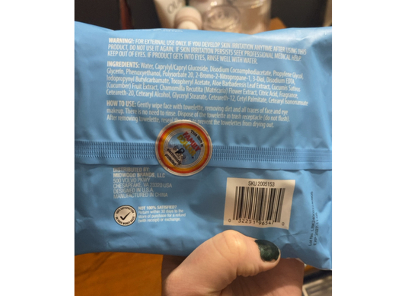 Family Beauty Makeup Removing Facial Towelettes, Ultra Soft, 25 Count