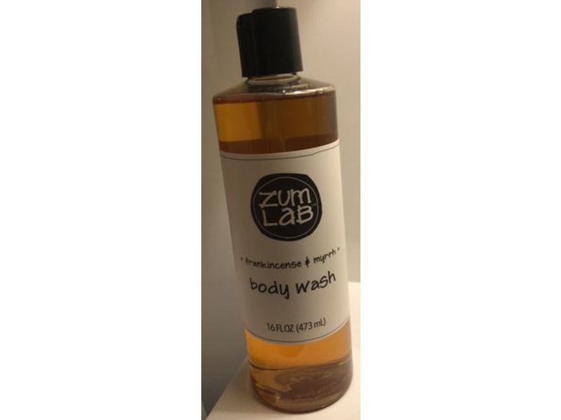Indigo Wild Zum Lab Body Wash, Frankincense & Myrrh, 16 fl oz/473 mL