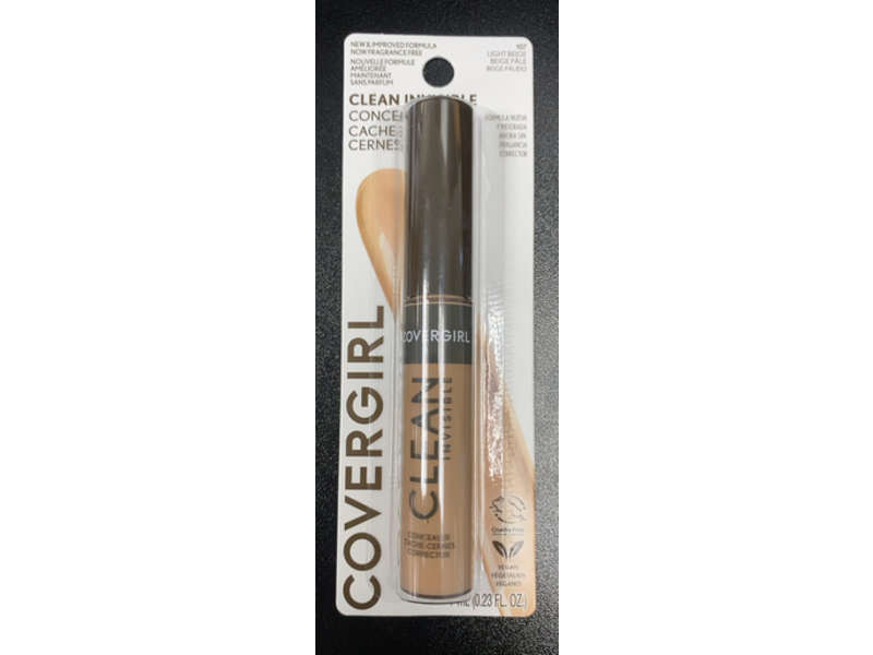 Covergirl Clean Invisible Concealer, 107 Light Beige, 0.23 fl oz