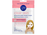 Miss Spa Clear Skin Enzyme Peel Sheet Mask, 0,67 fl oz/19 g. Pack Of 4 - Image 2