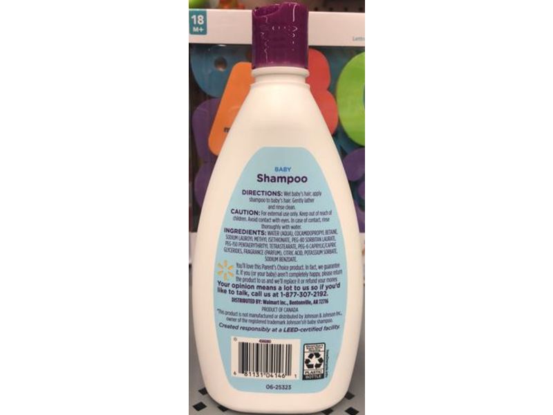 Parent's Choice Baby Shampoo, 13.6 fl oz/400 mL