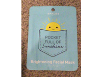 Spa Life Pocket Full Of Sunshine Brightening Facial Mask, 1 Count - Image 3