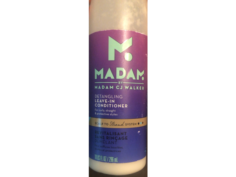 Madam Detangling Leave-In Conditioner, 10 fl oz/296 mL