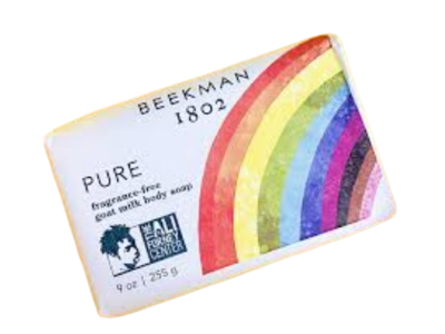 Beekman Goat Milk Body Soap, Pure, 9 oz/255 g