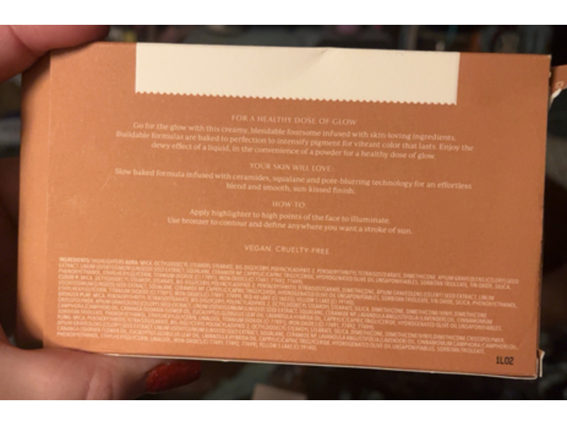 Complex Culture Beauty Baked Highlighter & Bronzer, 0.4 oz/12 g