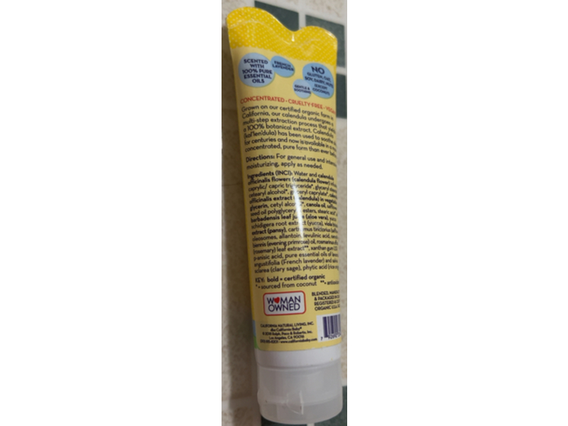 California Baby Calendula Cream, 1.8 oz/51 g