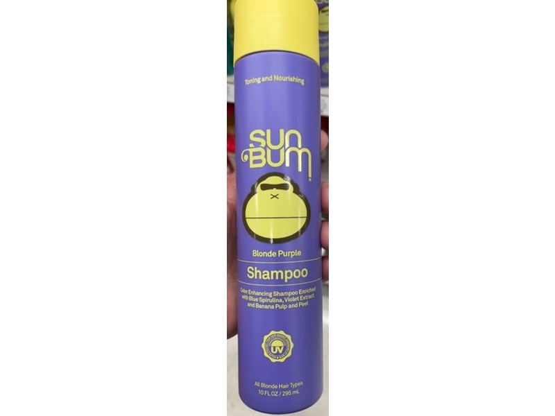Sun Bum Blonde Purple Shampoo, 10 fl oz/295 mL