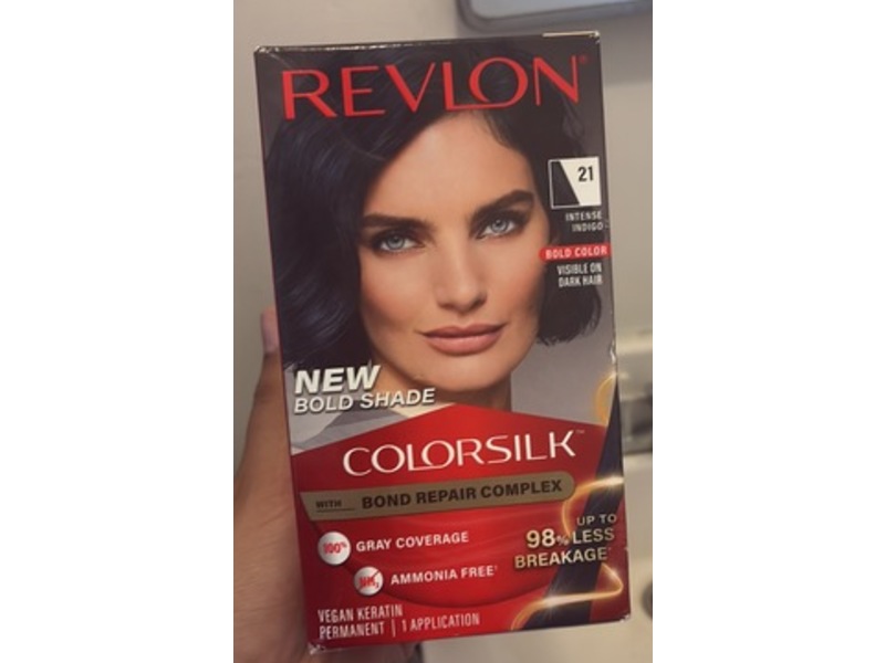 Revlon New Bold Shade Colorsilk Bond Repair Complex, 21 Intense Indigo, 1 Application, Pack Of 3