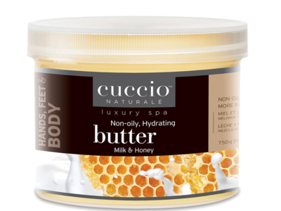 Cuccio Naturale Luxury Spa Butter, Milk And Honey, 26 fl oz/750 g