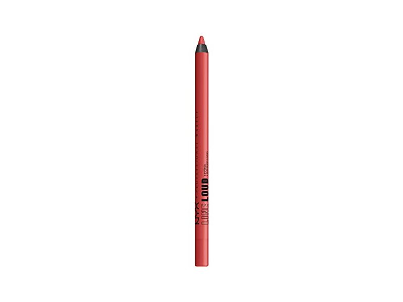 NYX Professional Makeup Line Loud Lip Liner, Rebel Red, 0.04 oz