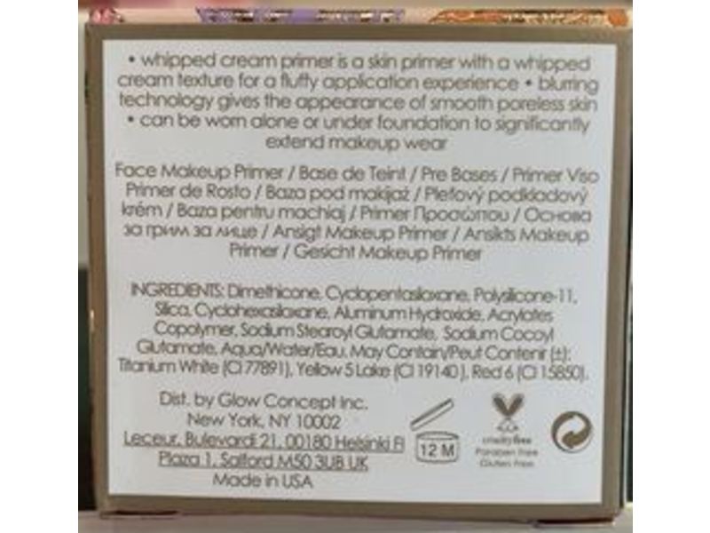 Winky Lux Whipped Cream Face Primer, 0.46 oz/13 g