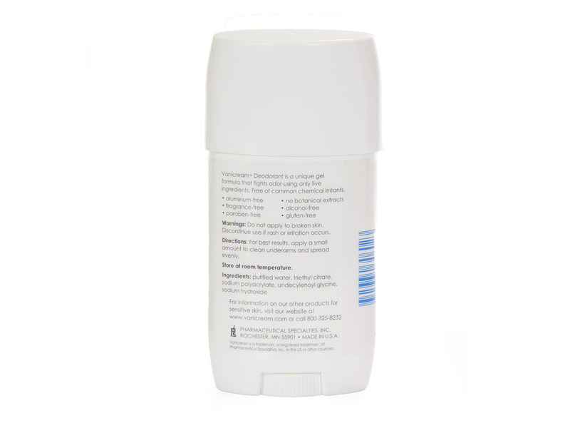 Vanicream Deodorant Gel, 2 oz/57 g