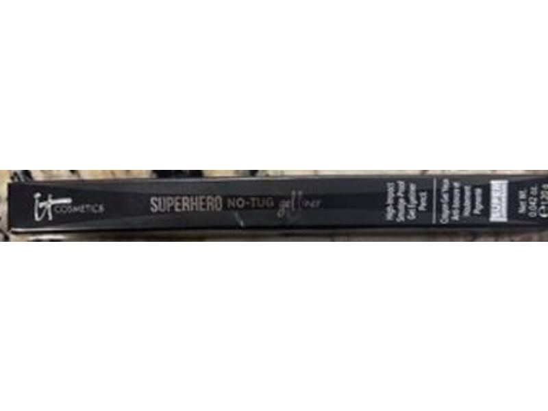 It Cosmetics Superhero No-Tug Gel Eyeliner, Rich Dark Brown, 0.042 oz/1.2 g