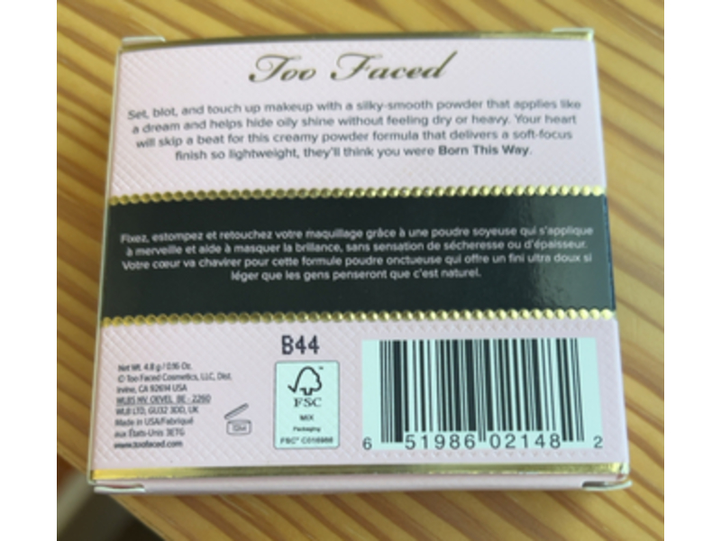 Too Faced Born This Way Soft Blur Flexible Finish Setting Powder, 02 Medium, 0.16 oz/4.8 g