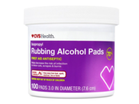 CVS Health Isopropyl Rubbing Alcohol Pads, 100 Count - thumbnail 1
