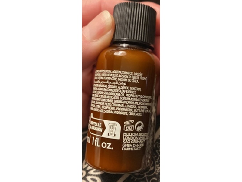 Molton Brown Body Lotion, Mandarin & Clary Sage, 1 fl oz/30 mL