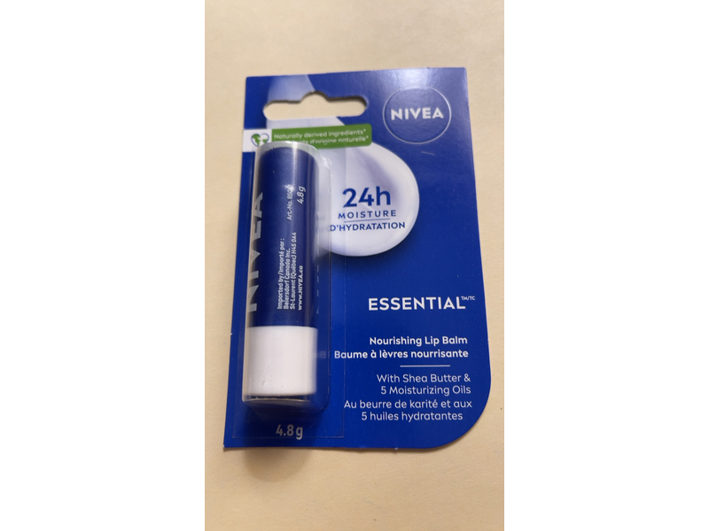 Nivea Moisture Lip Care, 0.17 oz/4.8 g
