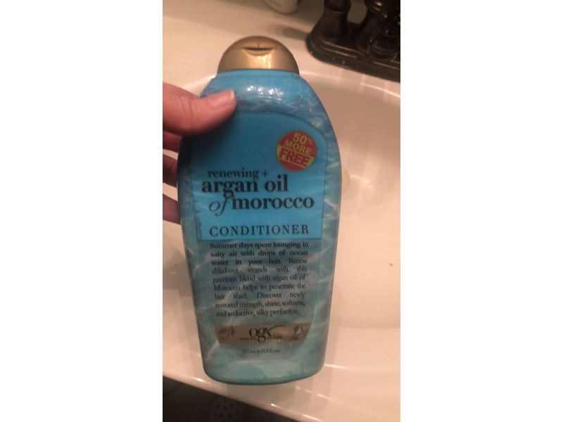 Ogx Renewing Conditioner, Argan Oil Morocco, 19.5 fl oz/577 mL
