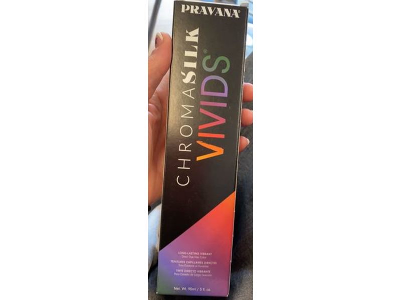 Pravana Chromasilk Vivids Long Lasting Vibrant Hair Color, Violet, 3 fl oz/90 mL