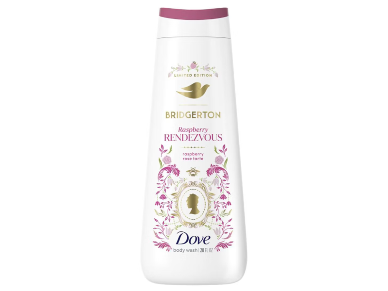 Dove Beauty Limited Edition Bridgerton Body Wash, Raspberry Rendezvous, 20 fl oz