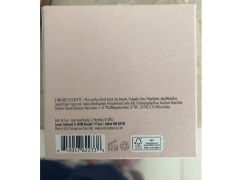 Jones Road The Bronzer, Medium Tan, 0.22 fl oz/6.25 g