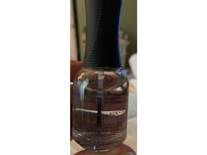 Orly Nail Lacquer, Sealon Topcoat, 0.6 fl oz/18 mL
