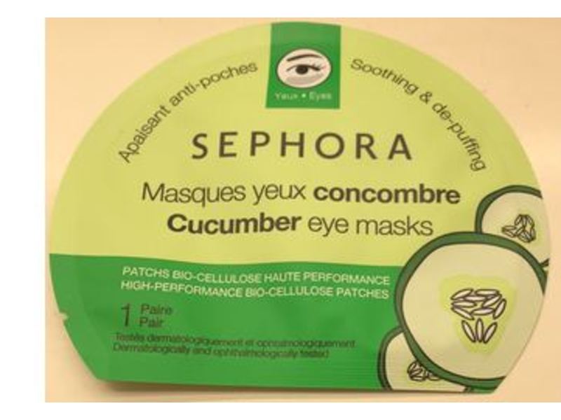 Sephora Collection Cucumber Eye Mask, 1 Pair