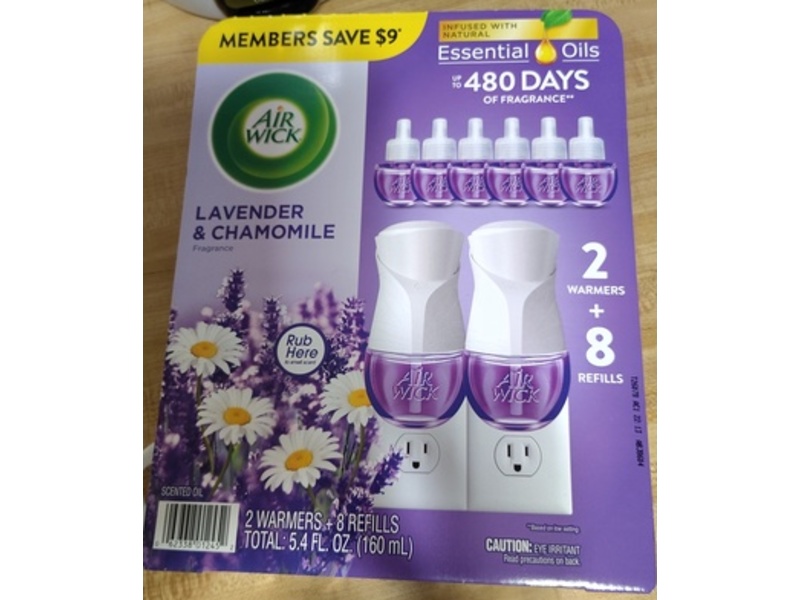 Air Wick Air Freshener Set, Lavender & Chamomile, 5.4 fl oz/160 mL