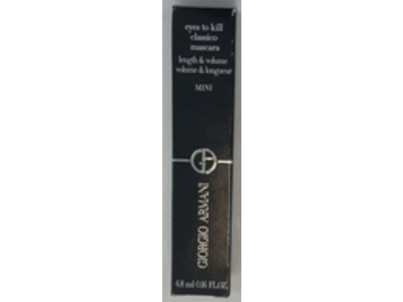 Giorgio Armani Eyes to Kill Classico Length & Volume Mini Mascara, 1 - Black, 0.16 fl oz/4.8 mL