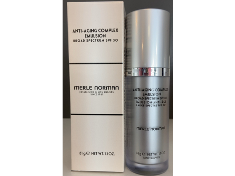 Merle Norman Anti Aging Complex Emulsion, SPF 30, 1.1 oz/31 g
