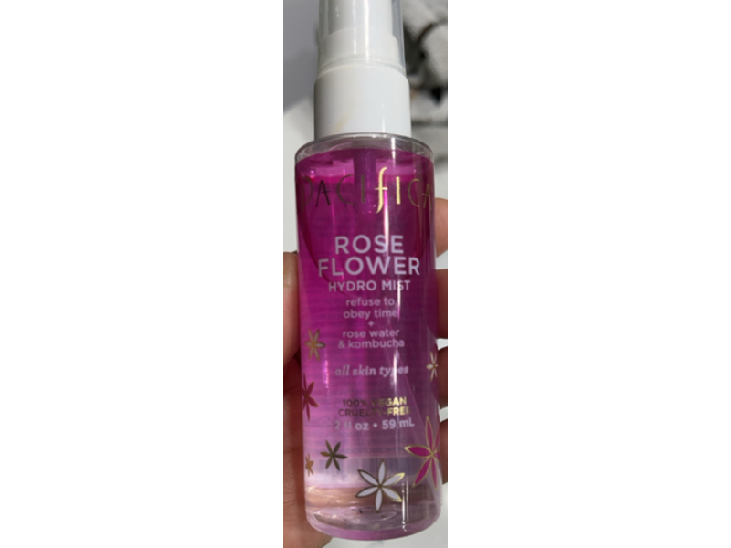 Pacifica Hydro Mist, Rose Water & Kombucha, 2 fl oz/59 mL