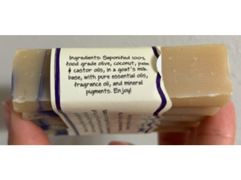 Zum Bar Goat's Milk Soap, Frankincense-Lavender, 3 oz