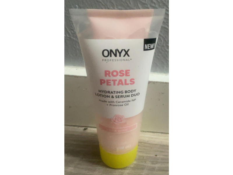 Onyx Professional Hydrating Body Lotion & Serum Duo, Rose Petals, 7 fl oz/208 mL