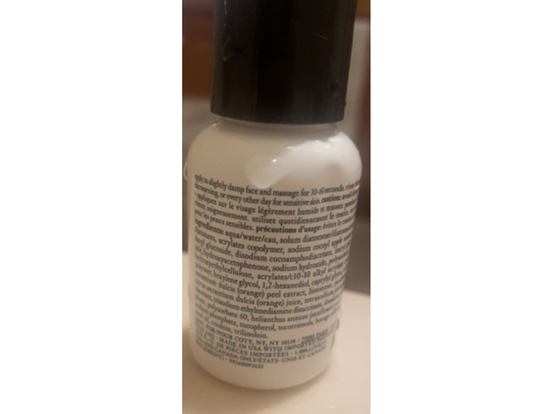 Philosophy Microdelivery Exfoliating Daily Facial Wash, 1 fl oz/30 mL