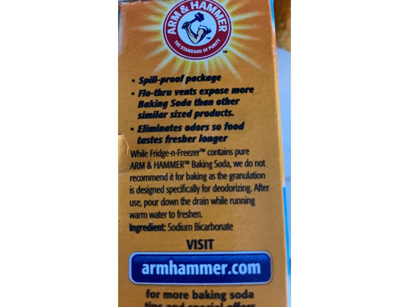 Arm & Hammer Fridge-N-Freezer Baking Soda, 14 oz ( 3-Pack)