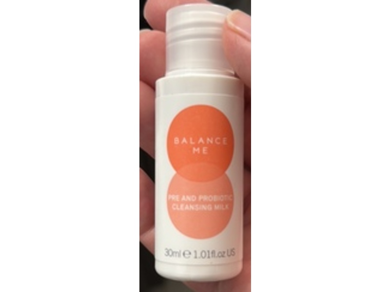 Balance Me Pre And Probiotic Cleansing Milk, 1.01 fl oz/30 mL