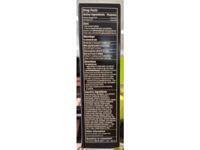 Laura Mercier Tinted Moisturizer Blurred Matte, 1W Blonde, SPF 30, 1.5 fl oz/45 mL