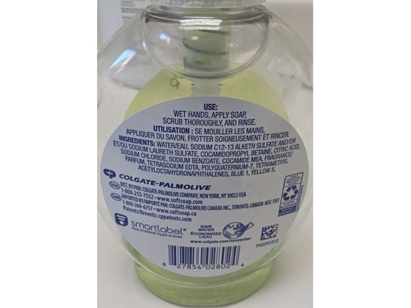 Softsoap Liquid Hand Soap, Kiwi, 7.5 oz/221 mL