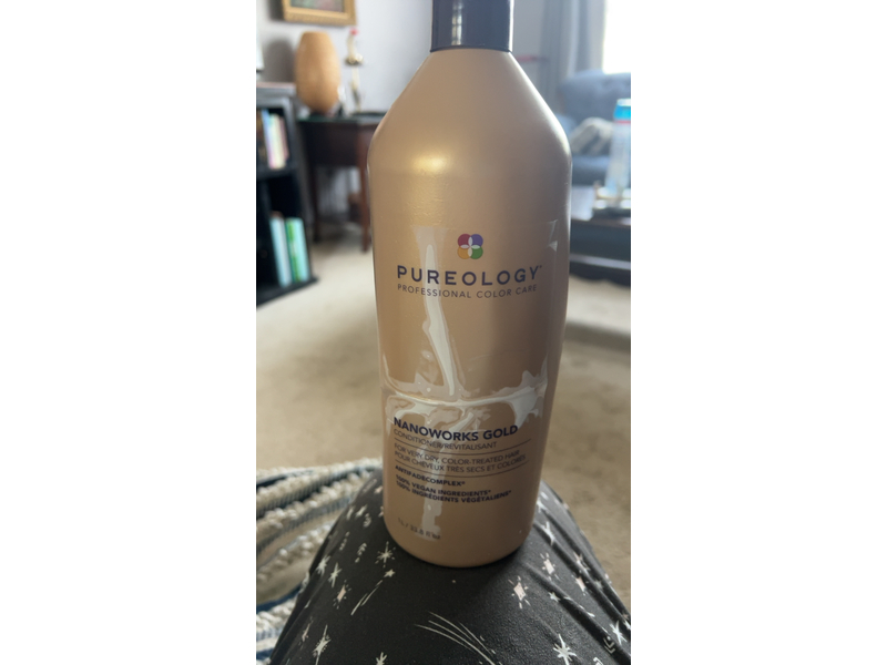 Pureology Nano Works Gold Conditioner, 33.8 fl oz / 1 L