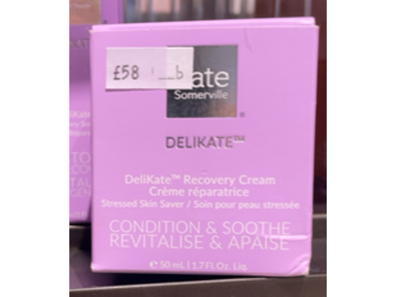 Kate Somerville Delikate Condition & Soothe Recovery Cream, 1.7 fl oz/50 mL