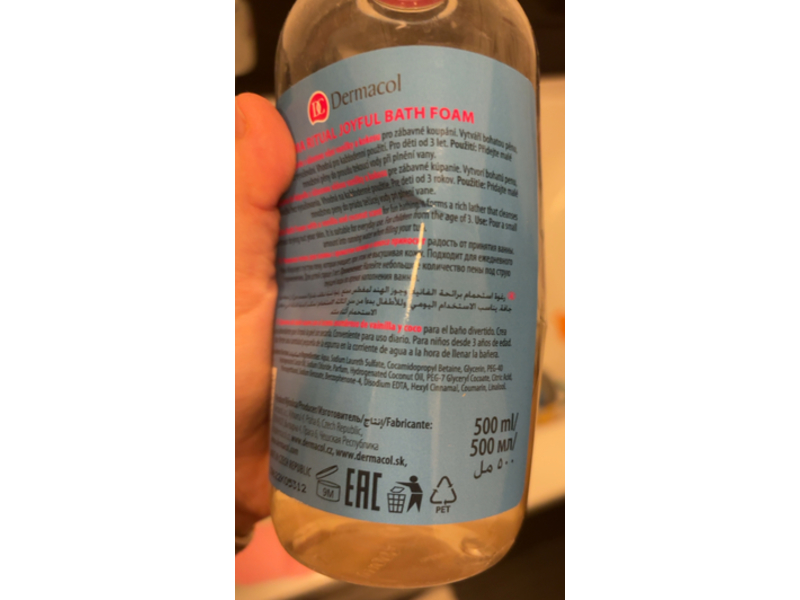 Dermacol Aroma Ritual Winter Dream Joyful Bath Foam, 500 mL