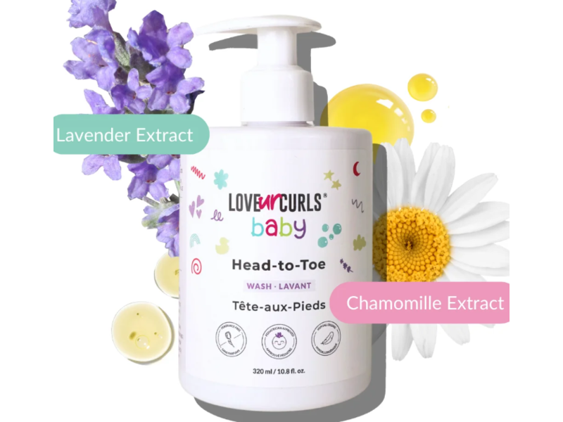 Love Ur Curls Baby Head-To-Toe Wash, 10.8 fl oz/320 mL